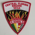 SCCA Workers School Central Florida Region Patch