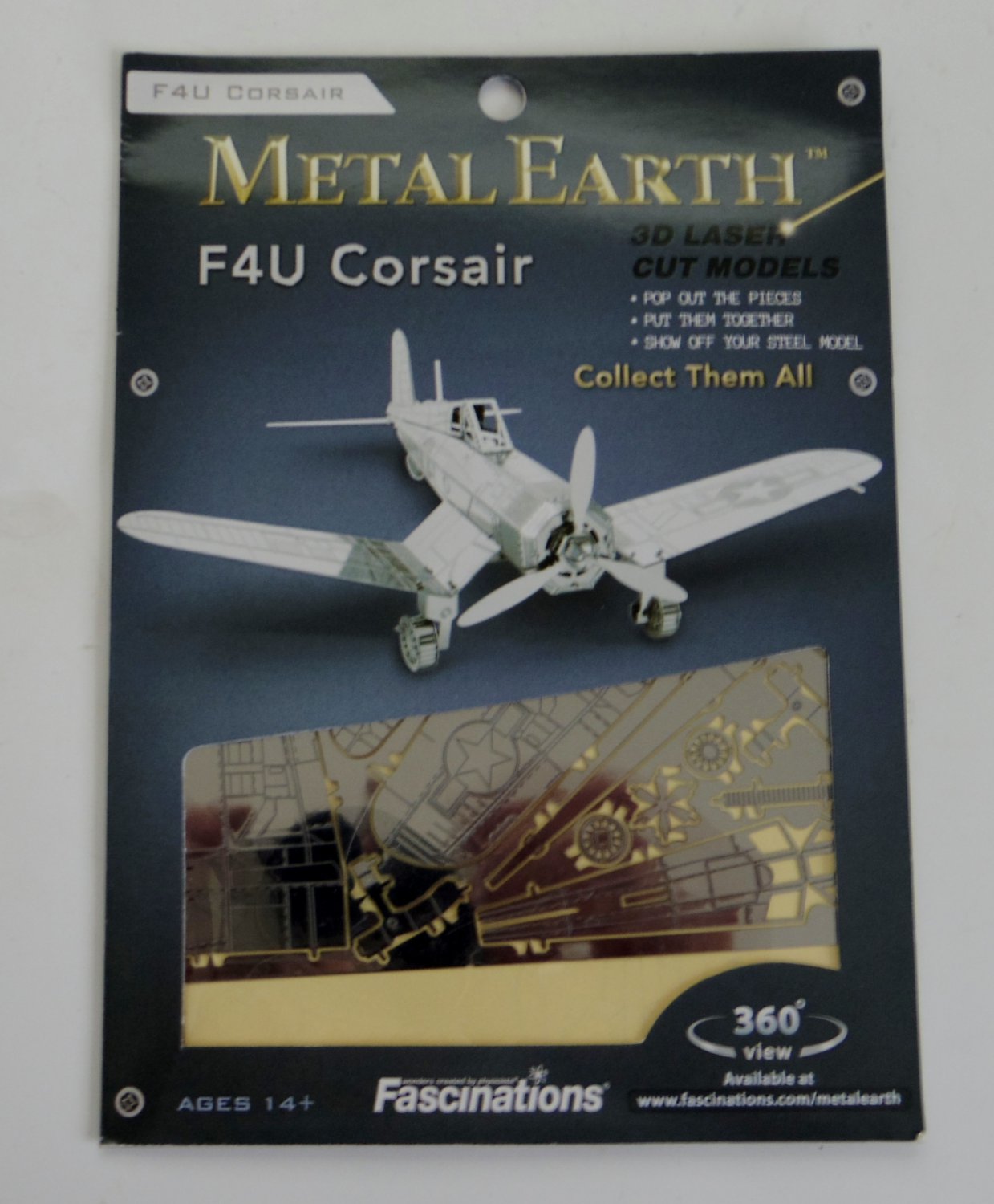 F4U Corsair 3D Laser cut model