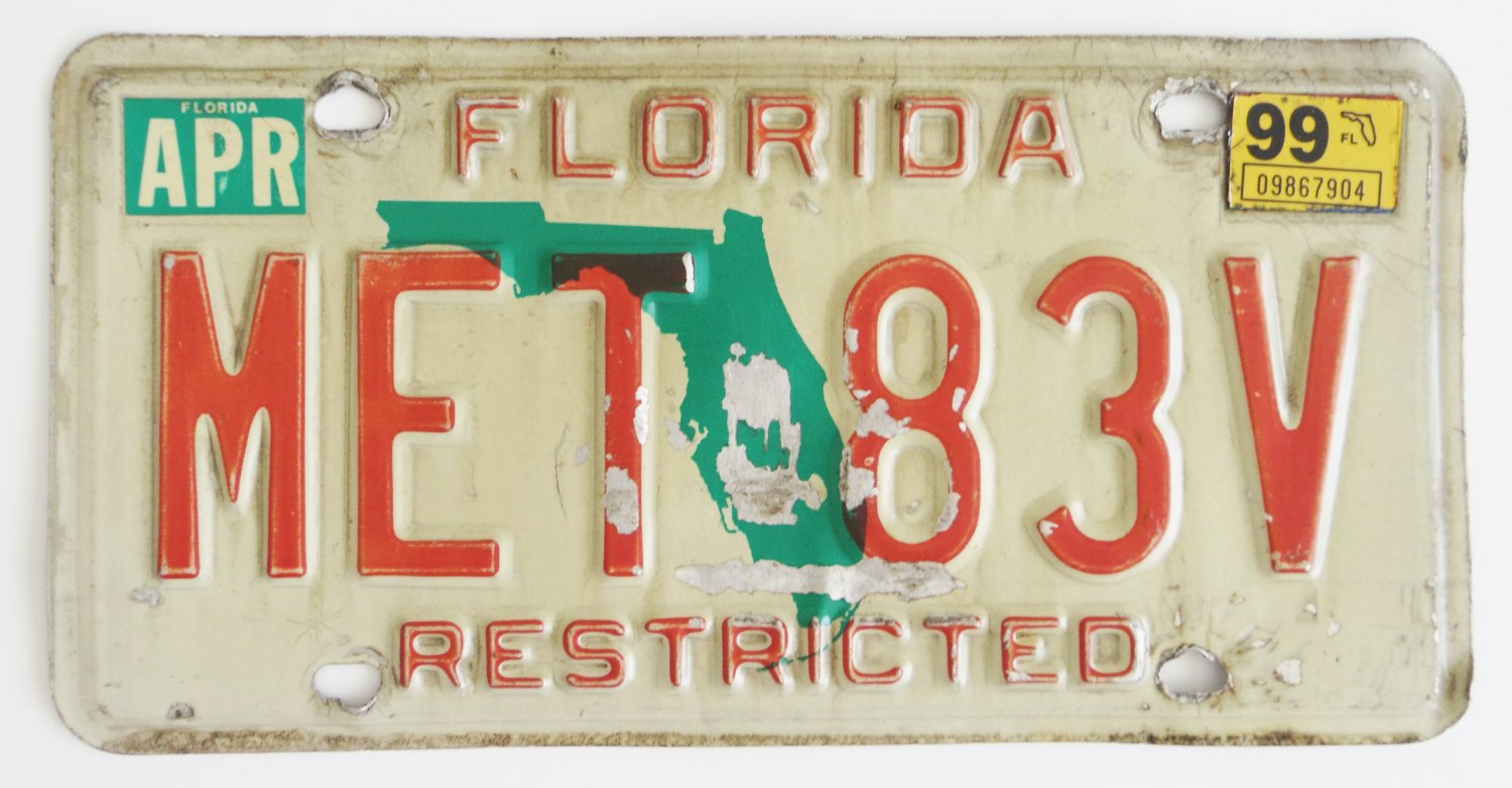 license plate check florida