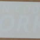 John Cooper Works Sticker JCW Mini Cooper Sticker