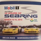 2014 12 Hours of Sebring Race Magnet Corvette GT3