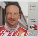 Marco Werner Audi R15 Audi Sport Team Joest Hero Card Audi IMSA Racing