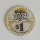 harris cherokee casino metal 1 dollar chip