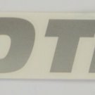 Toyo Tires Silver Vinyl Sticker