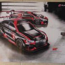 2017 Audi Sport IMSA WeatherTech Sportscar Poster Audi RS 3 LMS R8 LMS