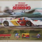 Dyson 962 Porsche Club of America 2017 48 Hours at Sebring Poster PCA