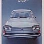 1972 Volkswagen 411 Brochure