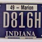 Indiana Disabled License Plate