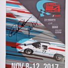 2017 HSR Classic 24 Hour elliot forbes-robinson Autographed Souvenir Program