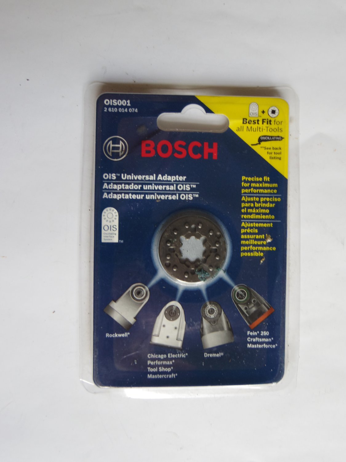 Bosch OIS Universal Adapter Multi Tool Adapter