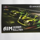 2019 Lexus AIM Vasser Sullian Racing Team 12 Hours of Sebring Hero Photo Card