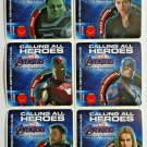 2019 McDonald's Avengers Endgame Stickers Complete Set