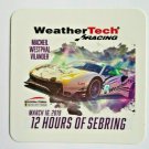 2019 Weather Tech Ferrari Racing 12 Hours of Sebring Sticker IMSA