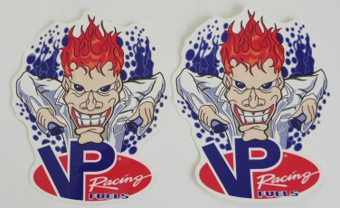 VP Racing Fuels Mad Scientist Stickers 4 inch From VP IMSA NHRA