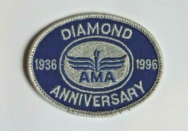 1936-1996 AMA Diamond Anniversary 3" Patch