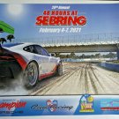 2021 Porsche Club of America 48 Hours at Sebring Poster PCA