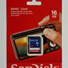 SanDisk 16GB SDHC Card HD Video