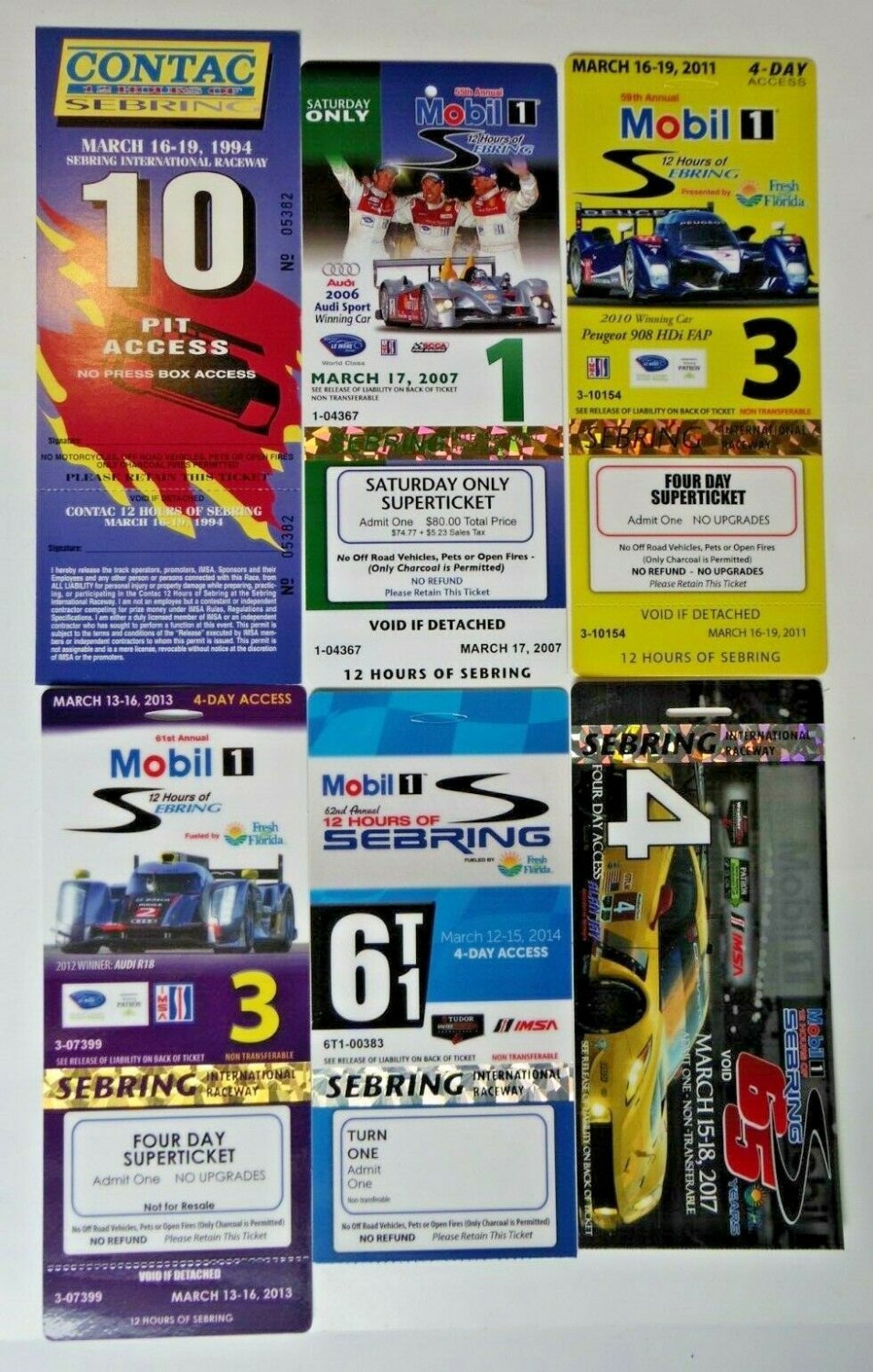 Mobil1 12 Hours of Sebring Race Tickets