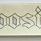 Large 12 inch Hoosier Racing Tire Sticker