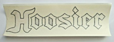 Large 12 inch Hoosier Racing Tire Sticker