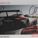 Porsche Motorsport Driver Signed GT Team 911 RSR Photo Hero Card