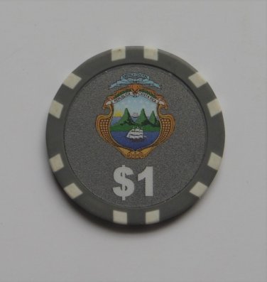 Jaco Beach Costa Rica Cocal Casino Poker Room Chip