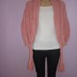 Pink Shawl, Hand knit Wedding Shoulder Wrap Scarf