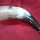 Medieval Viking drinking horn for beer wine mead pagan Larp sca & Celtic ritual taxidermy
