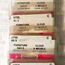 Wholesale Lot of 6 Packs/300pcs Decorative Furniture Nails/Tacks Antique Brass