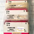 Wholesale Lot of 6 Packs/300pcs Decorative Furniture Nails/Tacks Nickel Plated