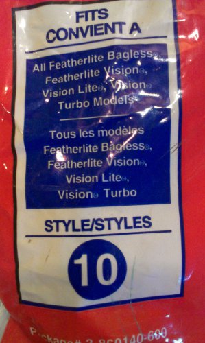 BRAND NEW OEM Dirt Devil Style #10 Replacement Vacuum Cleaner Belts (2pk)
