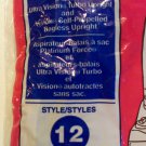 BRAND NEW Dirt Devil Style #12 Replacement Vacuum Cleaner Belts (2pk) OEM PART