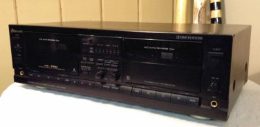 VINTAGE Sherwood DD-1040C Double Cassette Deck 240v RARE EURO IMPORT