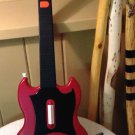 RedOctane OEM PS2 Wired Gibson SG Guitar RED/BLACK