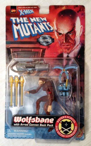 RARE X-Men New Mutants Wolfsbane Action Figure MOC/NIP CANADIAN SELLER!