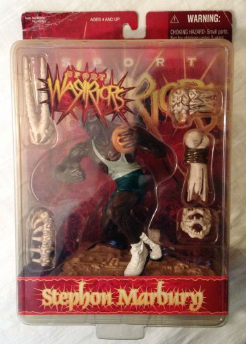 RARE Sport Warriors Stephen Marbury Action Figure MOC/NIP CANADIAN SELLER!