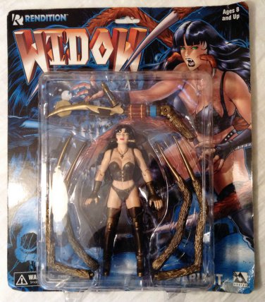RARE Rendition Widow Action Figure MOC CANADIAN SELLER!