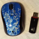 Logitech Wireless Notebook Mouse V220 - Blue Flourish