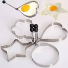 Omelette Nonstick 401-Stainless steel Heart Star Plum-shaped Free shipping