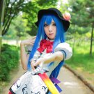Lucky Star Izumi Konata Hinanawi Tenshi Cosplay Wig Blue costume  hair