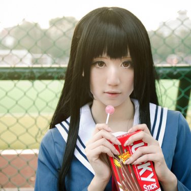 Kyoukai no Kanata Nase Mitsuki straight cosplay wig