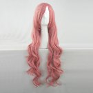 80CM Vocaloid Luka Ruka Magnet Long wavy pink color Cosplay Wig Free Shipping