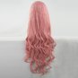 80CM Vocaloid Luka Ruka Magnet Long wavy pink color Cosplay Wig Free Shipping