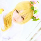 Cosplay Wig Shingeki no Kyojin Christa Lance Long Lighl-Blond