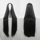Hot Sell!!! New sexy Long Black midsplit Cosplay Straight Wig