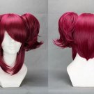Black Butler Kuroshitsuji Mey Rin Anime Cosplay Costume Wig +2 Ponytail+Free CAP
