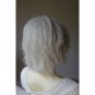 Sexy Heat Friendly Short Layered Wavy Curly Lolita Princess Cosplay Party Hair Wig 14" 35cm (Silver)