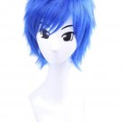 Kaito Party Anime Cosplay Blue Short Synthetic Wig