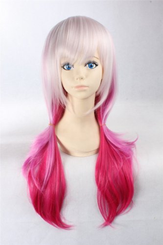 Yuzuriha Inori Long Full Party Anime Cosplay Wig 65cm