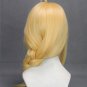 18" Blonde Cosplay Wig with Braid -- Fullmetal Alchemist Edward Elric